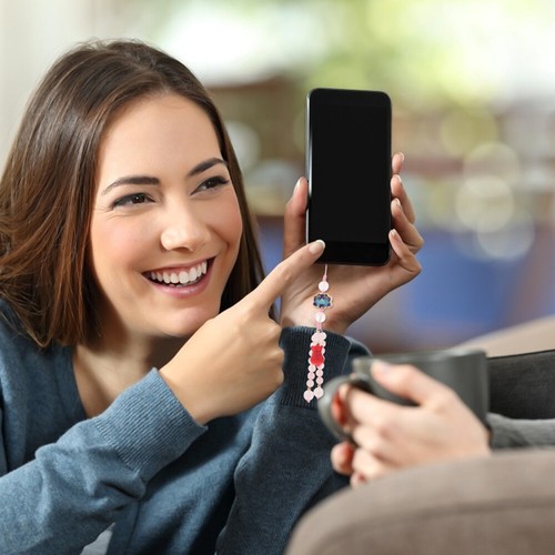Mobiltelefon im chinesischen Stil Mobiltelefon Handy -Handy -Handykette Blau - Zdjęcie 6 z 10