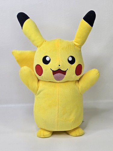 Pokemon Talking & Light-Up Pikachu Stuffed Plush Animal 2021 Works - Picture 4 of 8