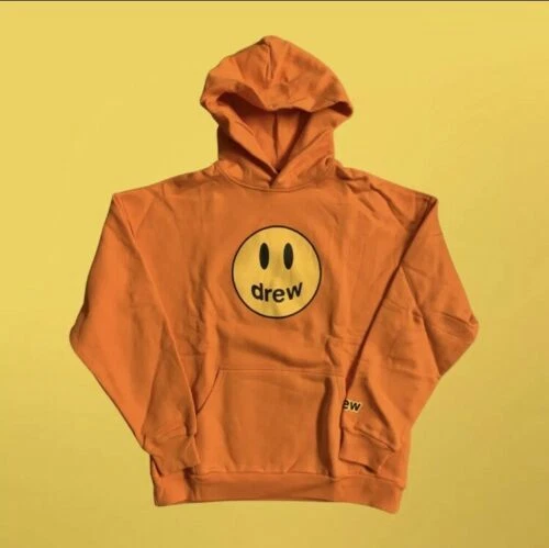 Drew House Mascot Hoodie in Orange Size Medium- 100% Authentic