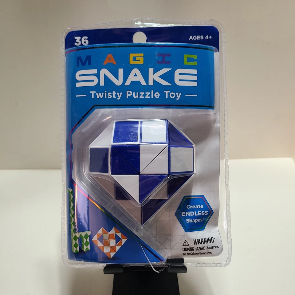 Magic Snake Twisty Puzzle Toy in 4 Colors from Best Brands. - Image 3 of 4