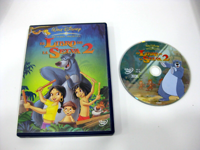 Portada Del Dvd Del Libro De La Selva 2 El Libro De La Selva 2