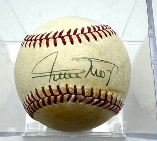 WILLIE MAYS BART GIAMATTI SIGNED BASEBALL ORIGINAL AUTHENTIC