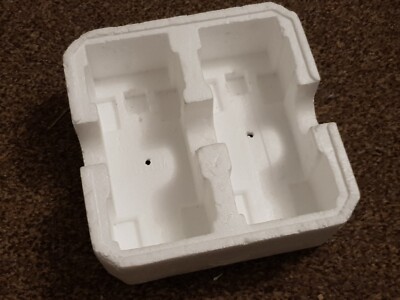 Scalextric Dual Car Box Styroporeinsatz Typ seltene Schutzverpackung (C1164?)