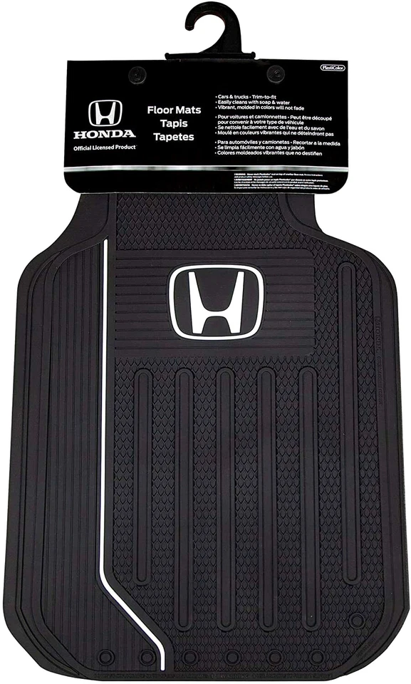 ⭐️⭐️⭐️⭐️⭐️ HONDA 2 Front Floor Mats Universal Gift - Image 2 of 3