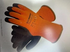 PIP41-1400 HiVisorange Insulated PalmColdWeatherCoated Winterworkgloves-2XL-12PR