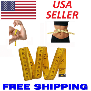 120/" Body Measuring Ruler Sewing Cloth Tailor Tape Measure Seamstress Soft Flat
