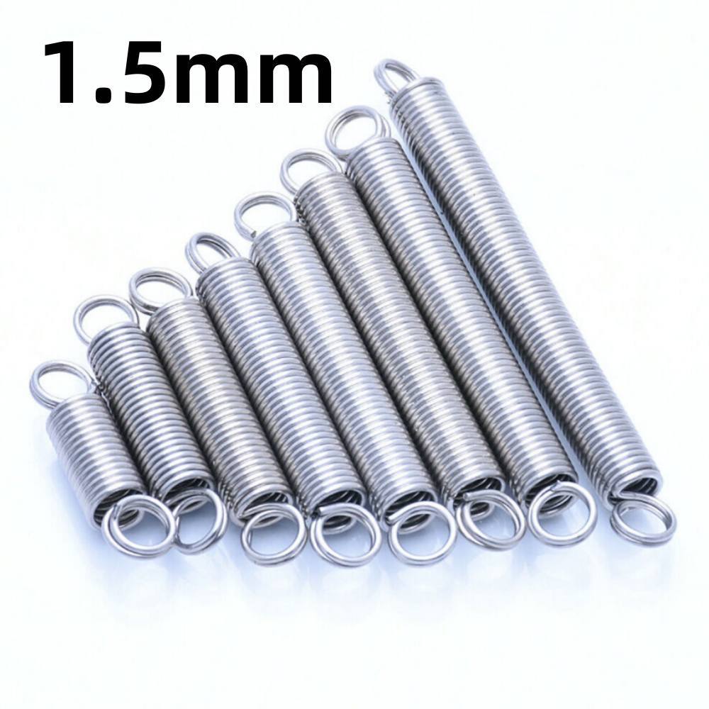 Stainless Steel 1.5mm Expansion Tension Springs for Extending