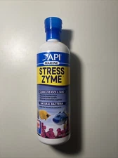API Marine Stress Zyme Saltwater Aquarium Cleaning Solution 16-Ounce Bottle