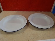 CATINO BACILE LAVABO TOELETTE PIATTO IN FERRO SMALTATO OGGETTO VINTAGE 