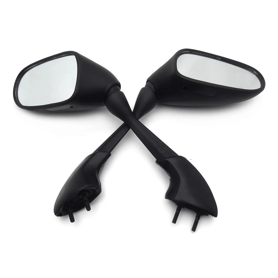 Espejos retrovisores de carreras aptos para Yamaha Fz1/Fzs1000 2001 2002 2003 2004 2005 negro Foto 3 de 4
