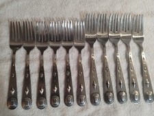 Taos Wallace Forks Stainless 18/10 Flatware S...