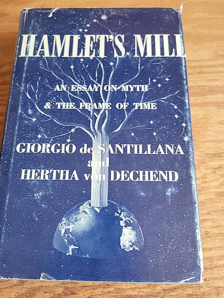 洋書 Hamlet's Mill by Santillana Hamlet's Mill : An Essay on Myth and the Frame of Time by