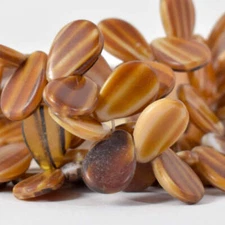 Wedding Brown Trade Beads 31 Inches