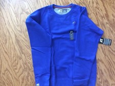 Men's Russel Sweatshirt  nautical Blue Premium Fleece S. -ch. 34-36