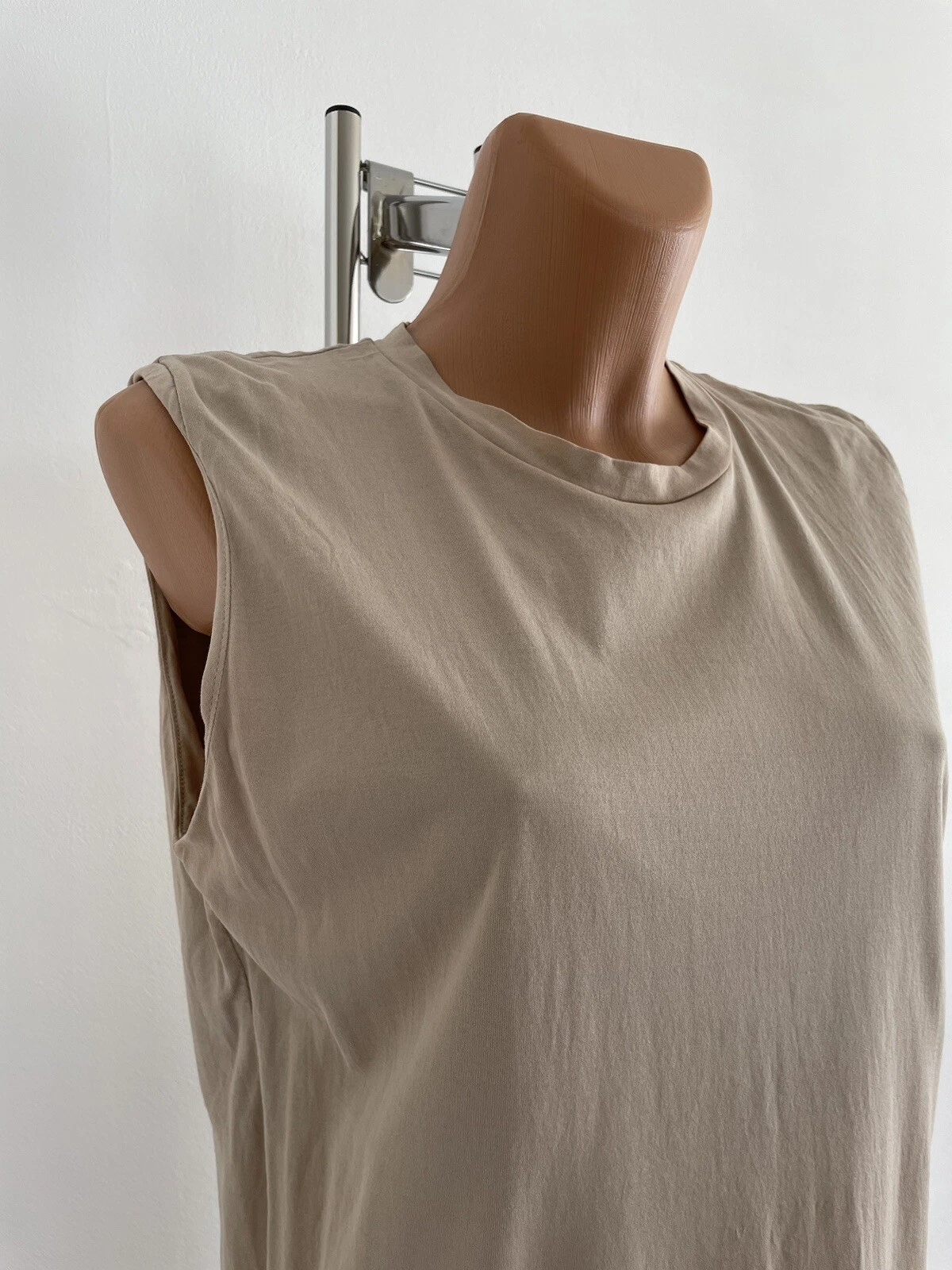 ACNE STUDIOS Abito da donna casual beige acne 100% cotone taglia S UK 8 EU 36