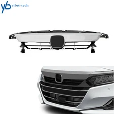For 2021 2022 2023 Honda Accord Front Bumper Upper Grille Grill Chrome&Painted