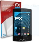 atFoliX 3x Screen Protector voor Sony-Ericsson Xperia mini pro duidelijk