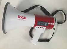 Pyle Megaphone 50-watt Siren Bullhorn Pmp57lia W/ Detachable Microphone