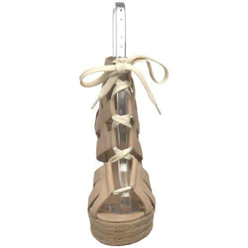 Sandalias de cuña Dolce Vita Jianna para mujer talla 8,5 m cuero desnudo - Imagen 2 de 5