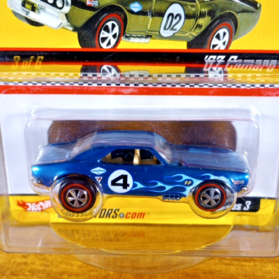 Hot Wheels RLC Neo-Classics '67 Camaro 8333/10500 Ice Blue Series
