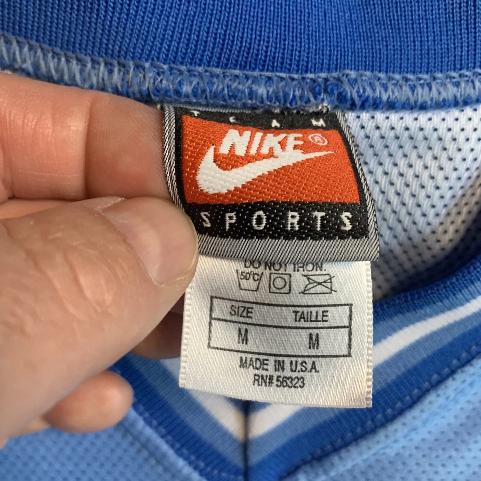 VTG. 90s UNC Tar Heels Original Nike Team Sports Jersey Sz Med. Jerry Stackhouse - Image 2 of 4