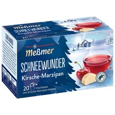 MESSMER tea CHERRY MARZIPAN -20 tea bags- DAMAGED- FREE SHIPPING