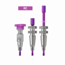 Dental RC Transfer Open/Closed Tray Plastic Impression Coping Caps ITI