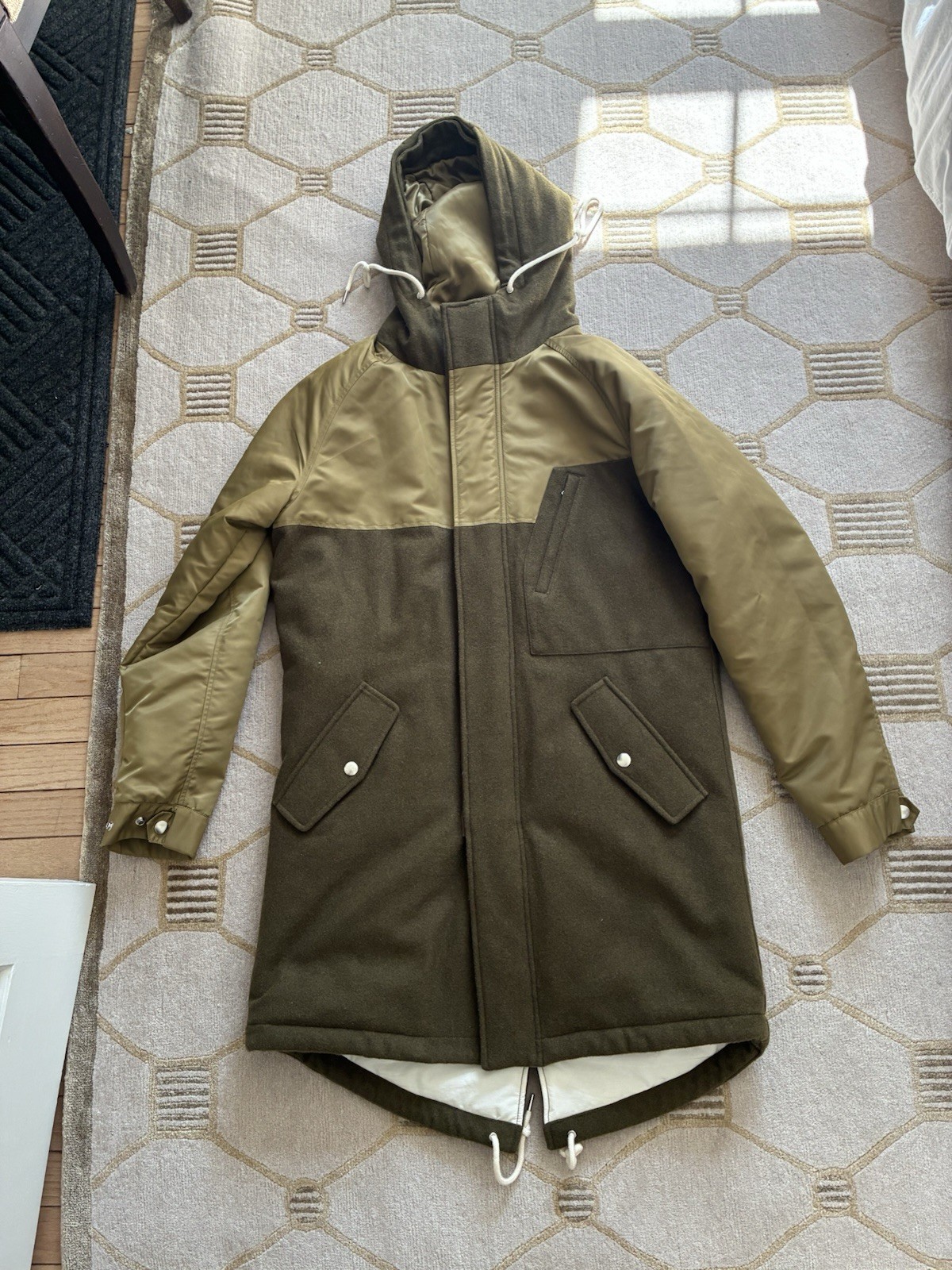 Gant Rugger Wool Fishtail Parka