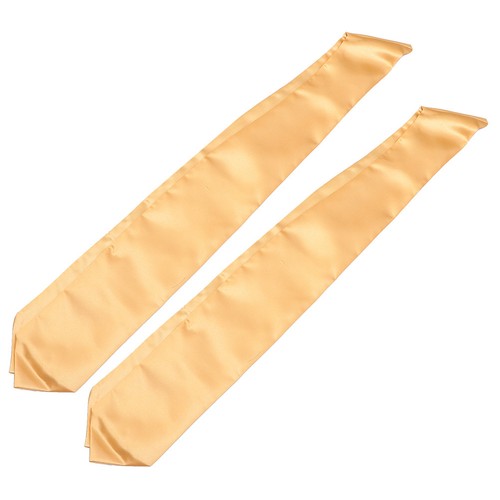 2 pezzi abito laurea fasce laurea onore fascia unisex stola liscia fascia grado - Foto 2 di 12