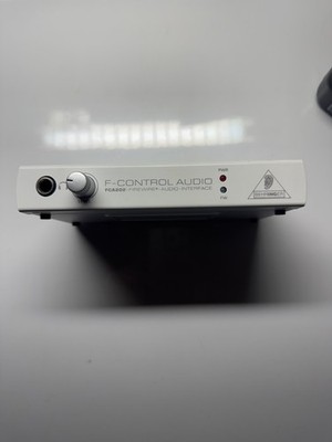 Behringer FCA202 F-Control Firewire Audio Interface (AS IS)