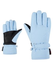 Ski-Handschuhe Ziener LAMONIA-Z M&auml;dchen 7,5, wasserabweisend, Primaloft, Arctic