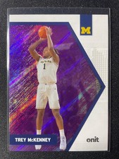 2025-26 Onit Trey McKenney Purple Shimmer #B-13 Michigan Wolverines Basketball!!