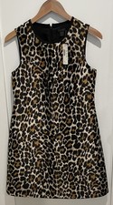 J Crew Animal Printed Dress 4 New NWT $138