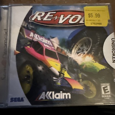 Re-Volt Sega Dreamcast Complete CIB w/Registration Card