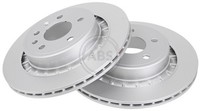 2X Bremsscheibe A.B.S. 17489 FüR Saab YS3E Tid Biopower Turbo V6T