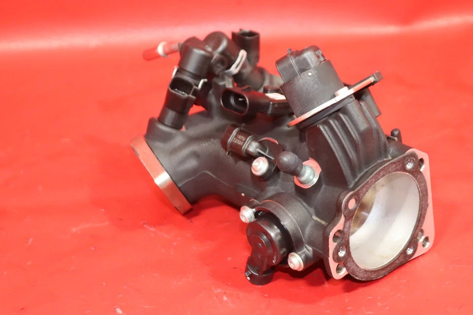 2007 HARLEY-DAVIDSON DYNA LOW RIDER FXDL THROTTLE BODY ASSY W/ INJECTORS NICE! - Image 4 of 4