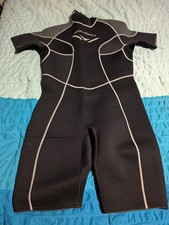 Women's Wetsuit Neoprene Shorty Back Zip Suit Surf Scuba Dive Suit XPS XXL CL
