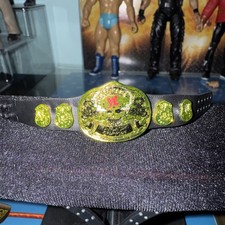 Cinturón de campeonato Mattel WWE Smoking Skull para figura de lucha libre