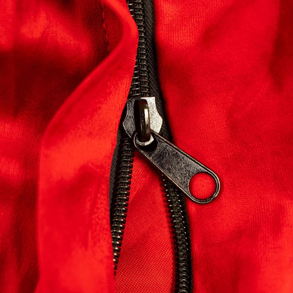 Comfy Chair Couch Lounge Sofa Loveseat, Oversize Bean Bag Pillow | Red Suede - Изображение 3 из 4