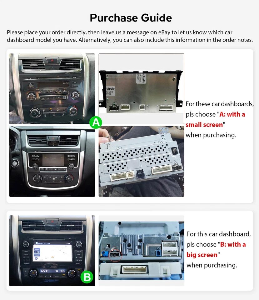Joying 9" Android13 Head Unit For Nissan Altima/Teana 2013-2017 Support BOSE AMP - Image 4 of 4
