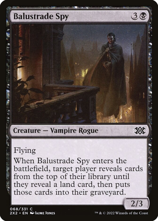 Balustrade Spy (068) Double Masters 2022 MTG Magic
