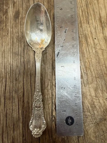 Gorham Lions Head Sterling Silver Teaspoon 1899-1902 Flatware Spoon 16gr