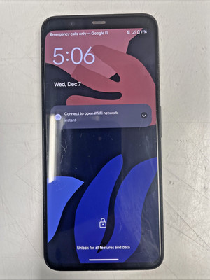  Locked Google Pixel 4 XL  Smart Phone +