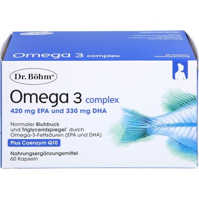 DR.BÖHM Omega-3 complex Kapseln 60 St PZN15390946