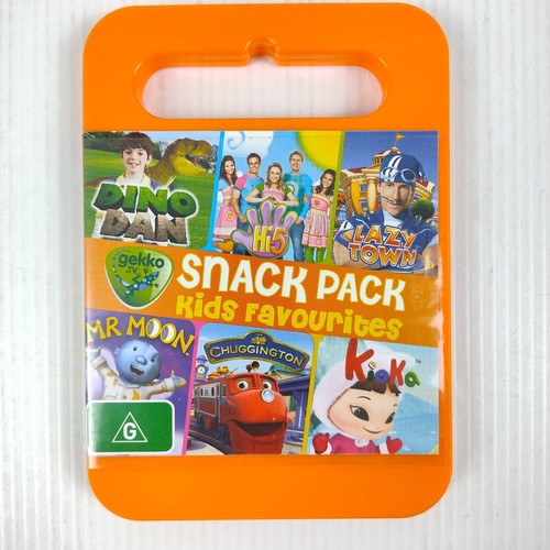 Kids DVD Collection x 6 Different TV Shows Snack Pack - Hi-5, Lazy Town +