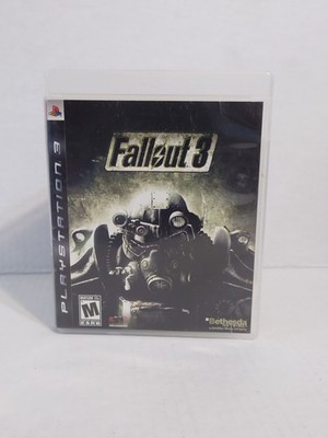 Fallout 3 Sony PlayStation 3, 2008)PS3 W/Manual Cib 