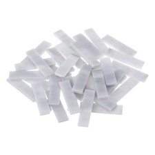 Stained Glass Strip Gray Mosaic Tiles 200g/7.05 oz