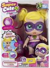 Sofi Super Cute Little Babies Rocco Giocattoli 33x13x13cm Bambola con Biberon