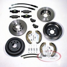 Bremsen vorne Bremstrommel Set hinten Bremsschläuche für Opel Astra F Kombi