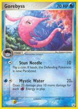 Pokemon Gorebyss 18/101 EX Hidden Legends LP Rare